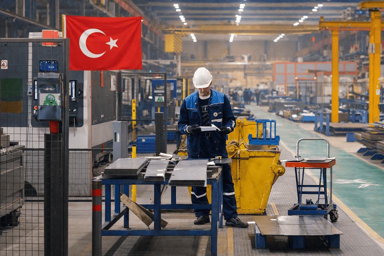 Türkiye’s Machinery Exports Reach a Record USD 28.7 Billion in 2025